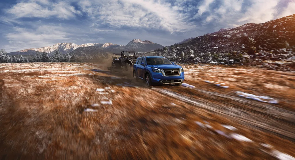 2023 Pathfinder off roading